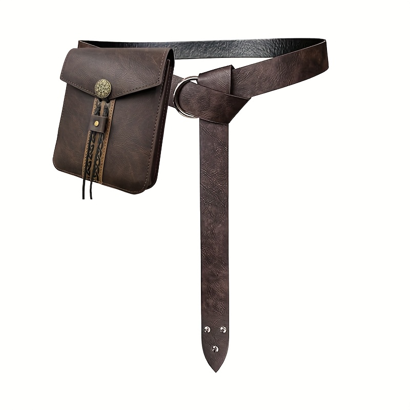 Women Electronic Accessories - Ceinture en simili cuir synthétique Vintage