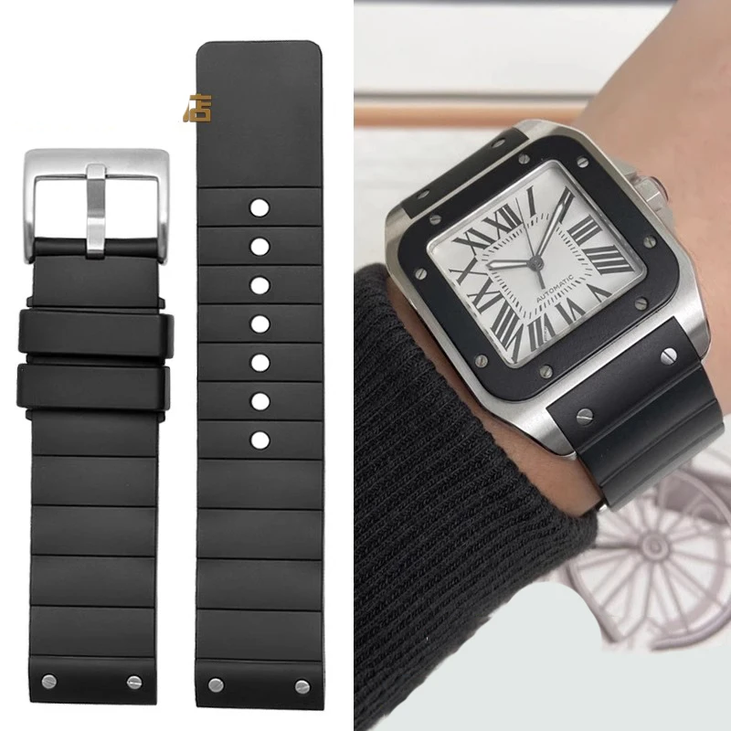 Women'S Accessories Cartier - Bracelet de Montre en Silicone pour