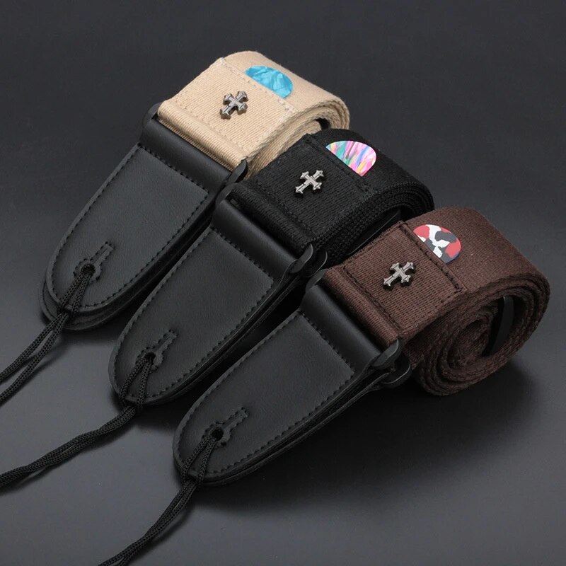 Women Electronic Accessories - Sangle de guitare électrique acoustique Folk