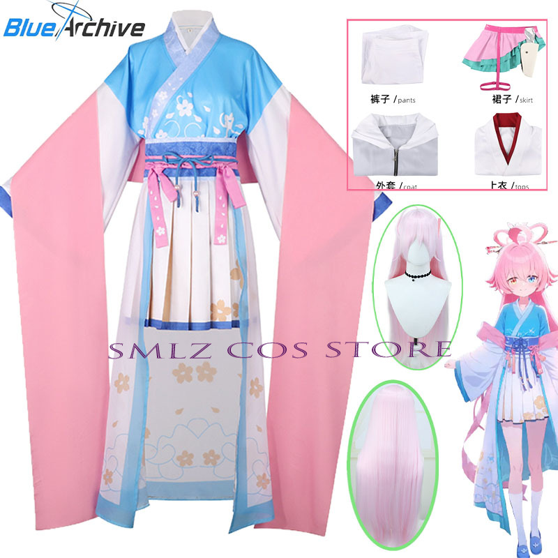 Women'S Anime Accessories - Costume de cosplay Game Blue Archive