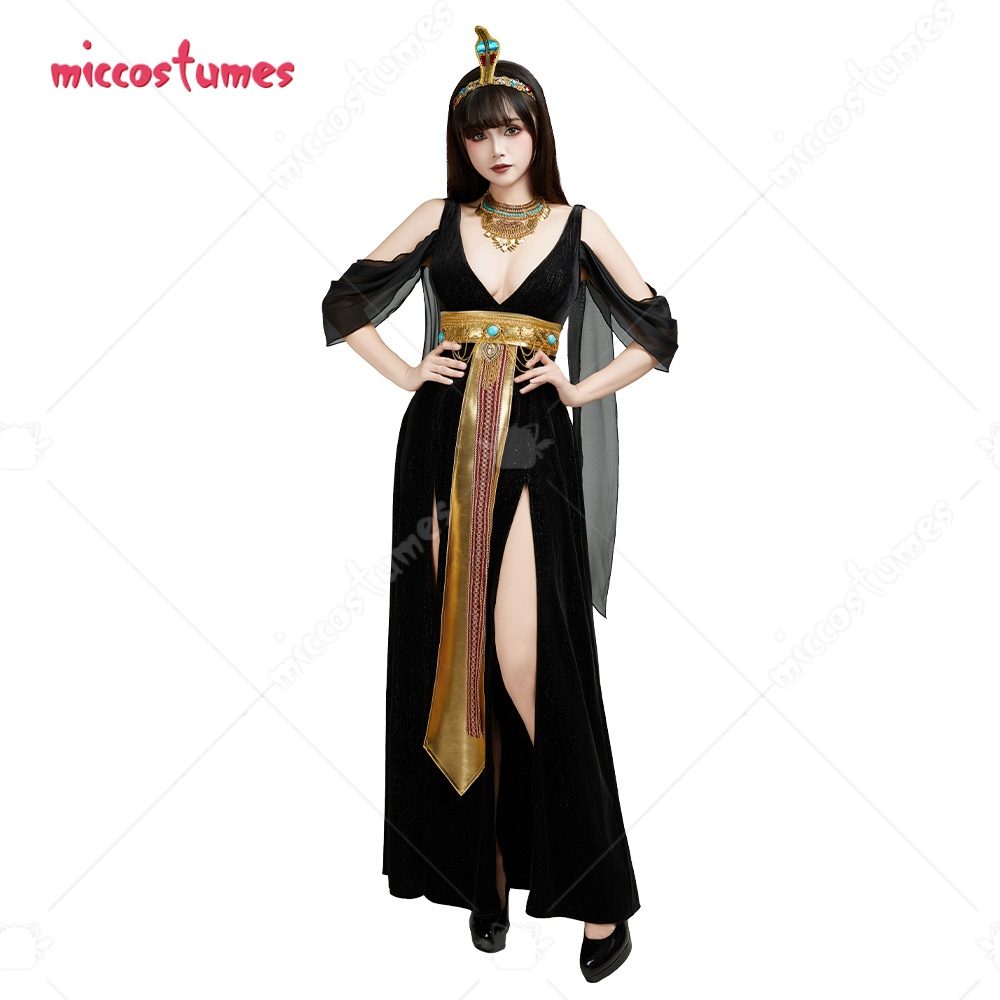 Women Accessories Egypt - Costume égyptien pour femme Miccostumes, ensemble