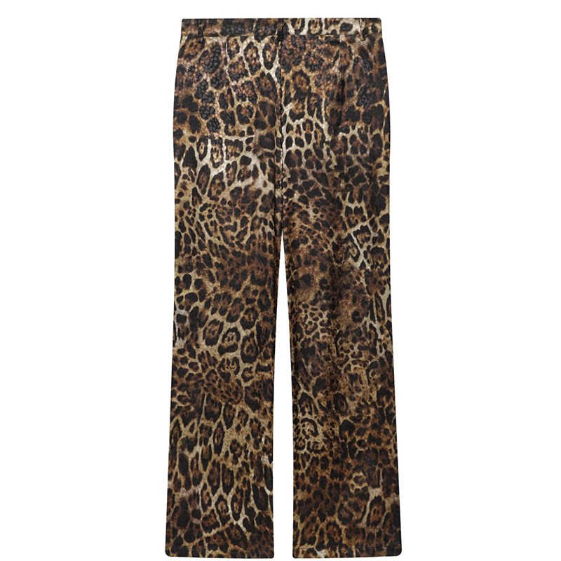 HXAO léopard pantalon ensemble - Women Electronic Accessories avis et prix