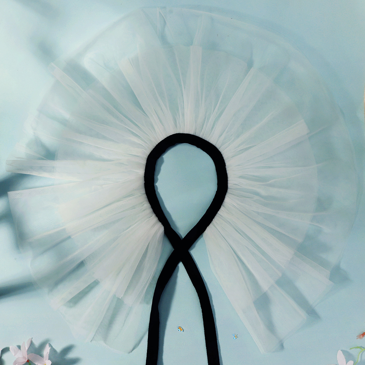 Col à volants en Tulle pour fe - Women'S Accessories Louis Vuitton avis et prix