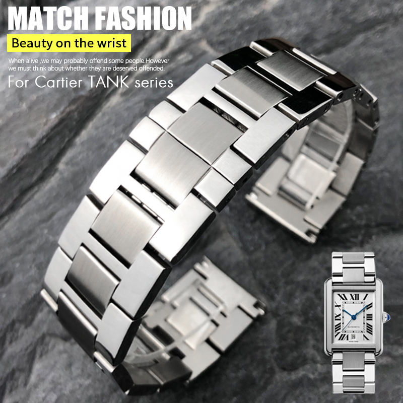 Bracelet de montre fin en acie - Women'S Accessories Cartier avis et prix