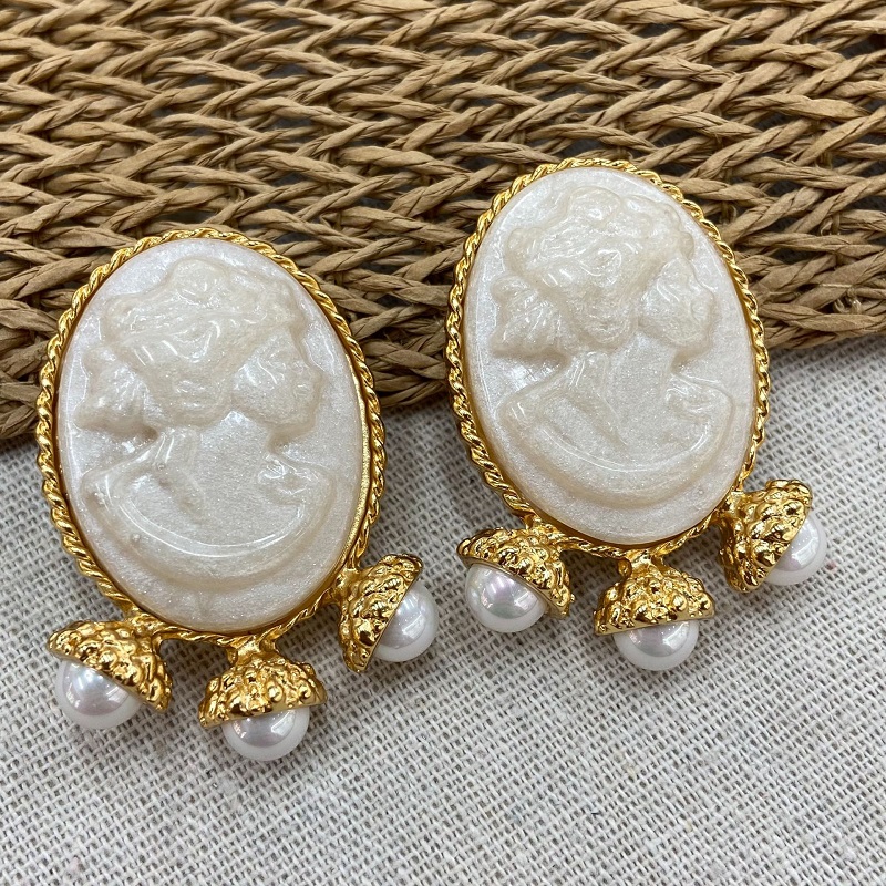 Boucles d'oreilles clous en pe - Women'S Accessories Jewelry Sale avis et prix