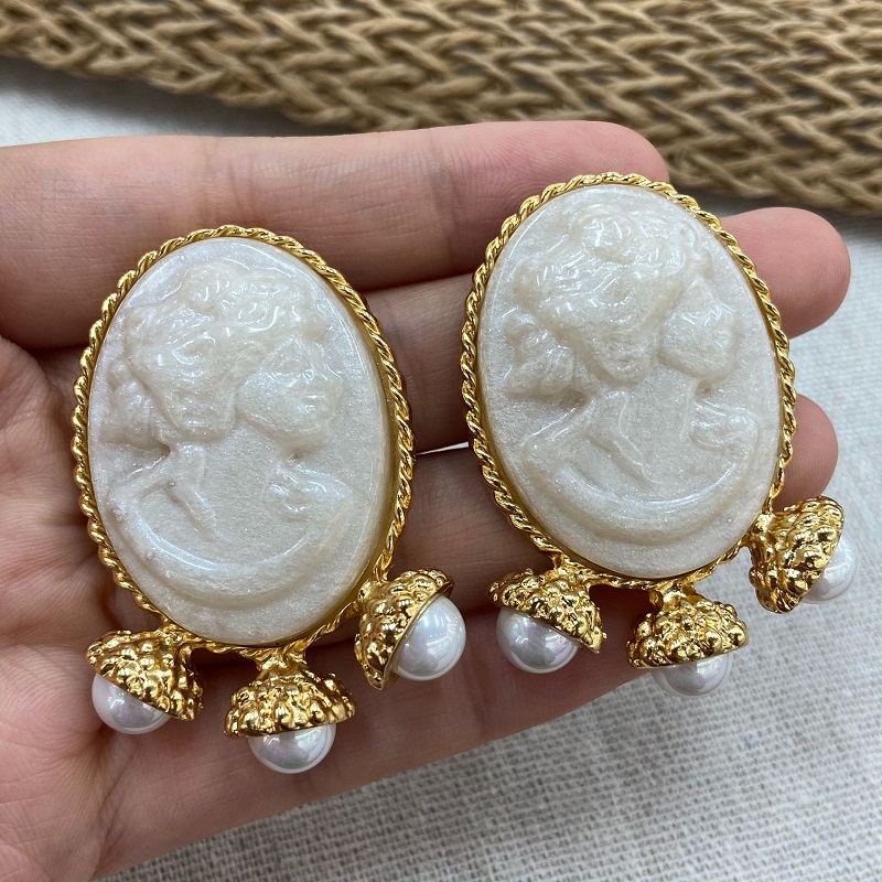 Boucles d'oreilles clous en pe - Women'S Accessories Jewelry Sale avis et prix