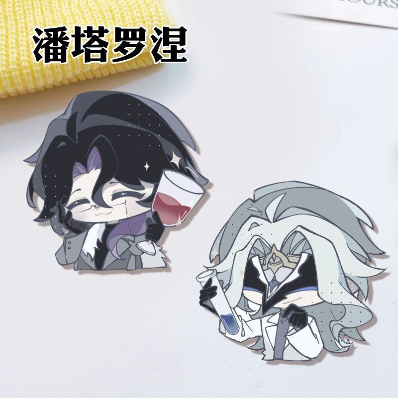 Broche en acrylique Genshin Im - Women'S Anime Accessories avis et prix