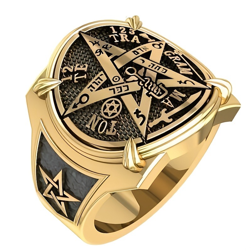 Bague pentagramme égyptien anc - Women Accessories Egypt avis et prix