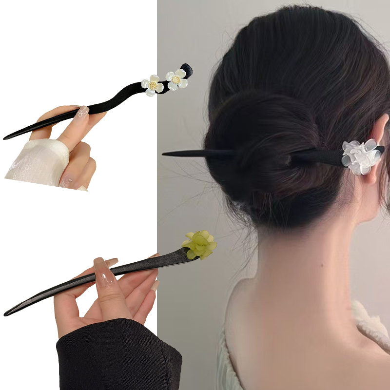 Bâtons de cheveux en bois de S - Women Accessories Shop avis et prix