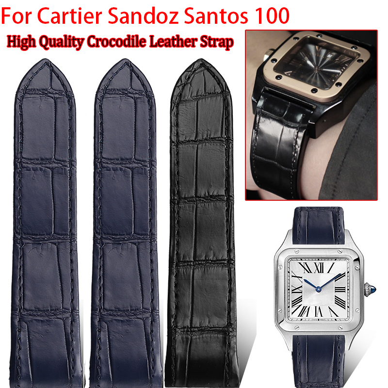 Bracelet de montre en cuir vér - Women'S Accessories Cartier avis et prix