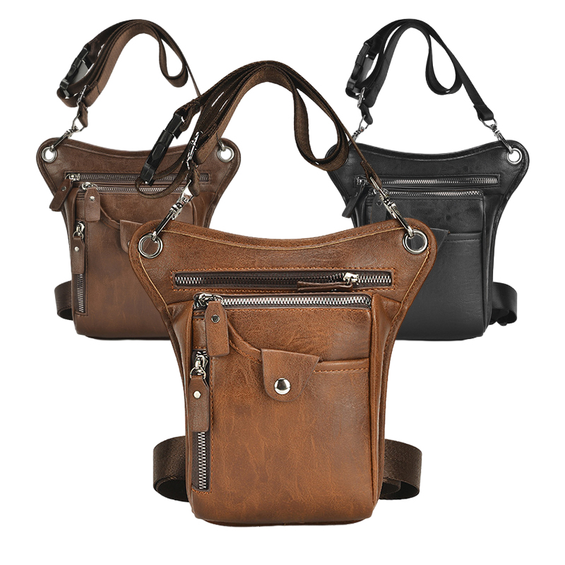 Sac de taille Vintage en cuir  - Women Electronic Accessories avis et prix