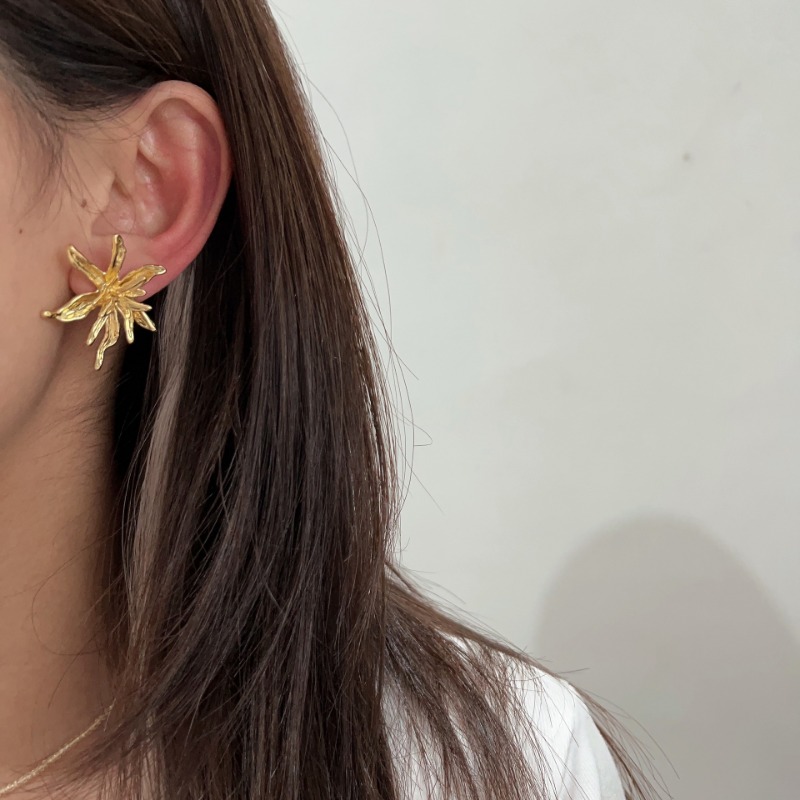 Boucles d'oreilles fleur en mé - Women'S Accessories Jewelry Sale avis et prix
