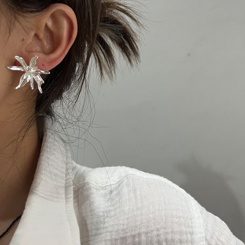 Boucles d'oreilles fleur en mé - Women'S Accessories Jewelry Sale avis et prix